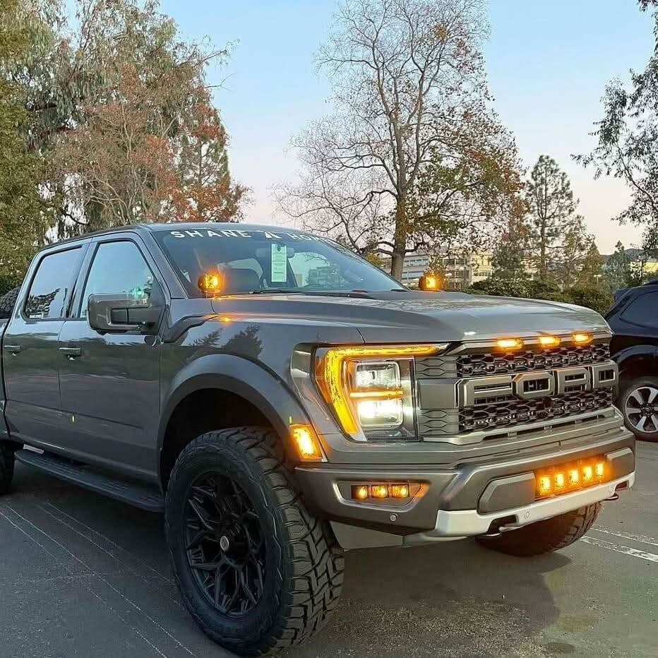 2021-2023 Ford Raptor Gen 3 Hood Mount/Ditch Lights/Pillars - Image 4