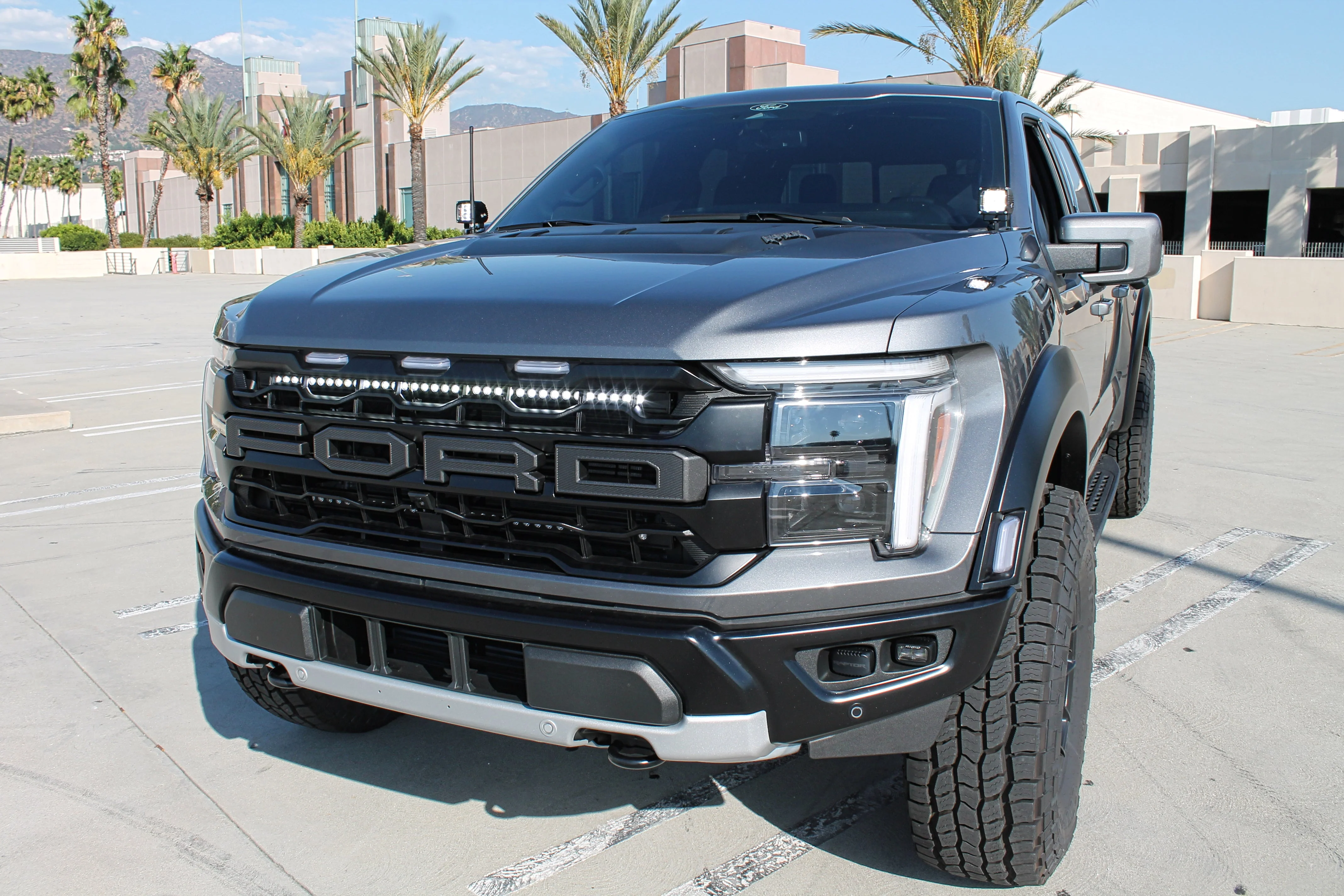 2024+ Ford Raptor grille lightbar Gen 3 Single 40in Light Bar - Slim - Image 6